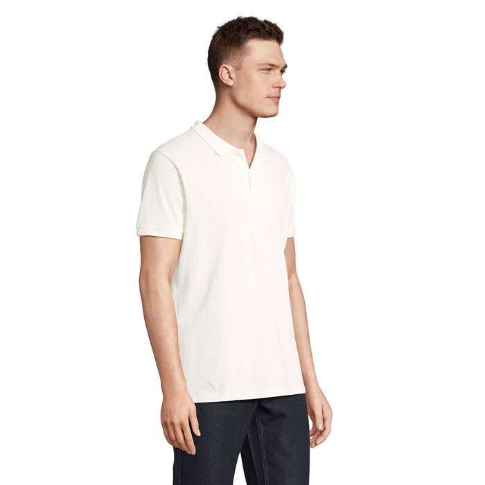personalized-PLANET MEN Polo 170g-OFF WHITE-TASMANIA AUSTRALIA