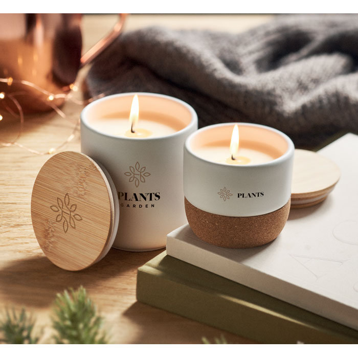 Plant based wax candle 80 gr-WHITE-Tasmania-australia-2 personalized-Plant based wax candle 80 gr-WHITE-Tasmania-australia