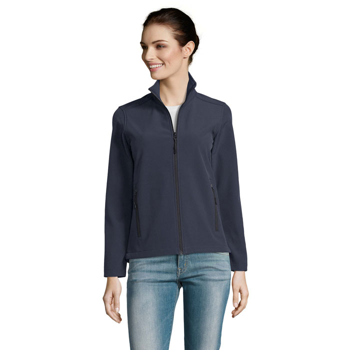 RACE WOMEN SOFTSHELL ZIP-FRENCH NAVY-TASMANIA AUSTRALIA-1 customized-RACE WOMEN SOFTSHELL ZIP-FRENCH NAVY-TASMANIA AUSTRALIA
