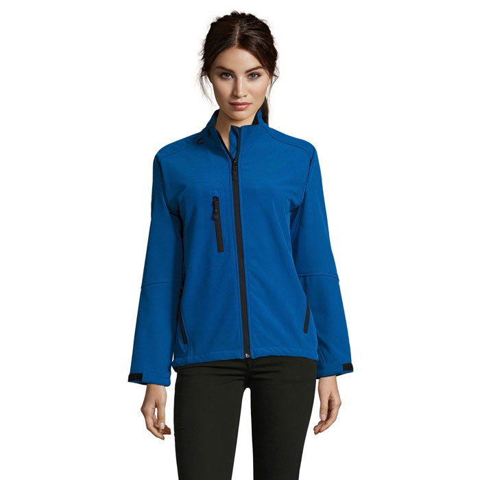 ROXY WOMEN SOFTSHELL ZIPPED-Royal blue-Tasmania-Australia
