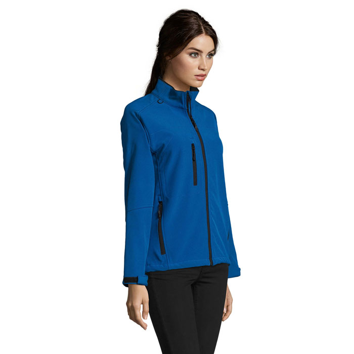 ROXY WOMEN SOFTSHELL ZIPPED-Royal blue-Tasmania-Australia