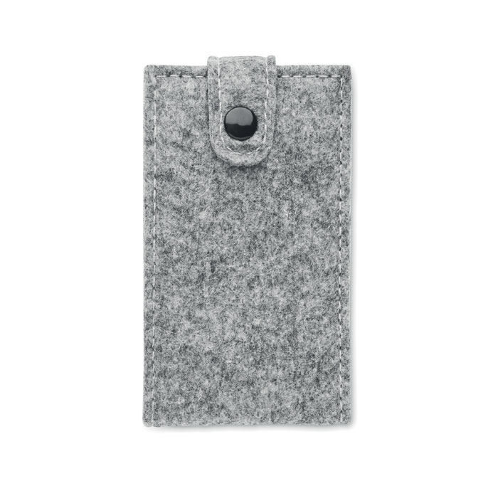 personalized-RPET felt 6 piece manicure set- GREY-Tasmania-australia