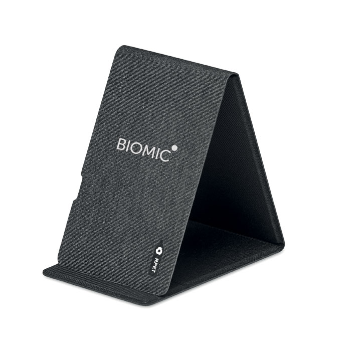 customized-RPET wireless charger 15W-STON GREY-Tasmania-australia