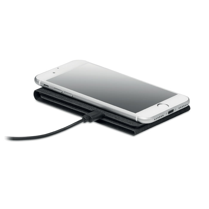 customized-RPET wireless charger 15W-STON GREY-Tasmania-australia