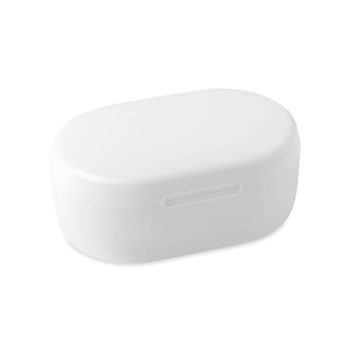 personalized-Recycled ABS TWS earbuds-WHITE-Tasmania-australia