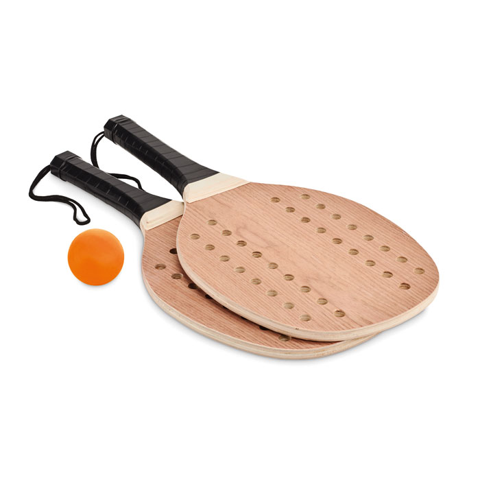 customized-Rosewood beach tennis set -wood-Tasmania-australia