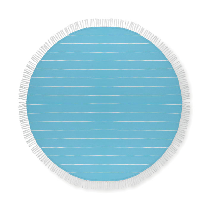 customized-Round beach towel cotton-TURQUISE-Tasmania-australia