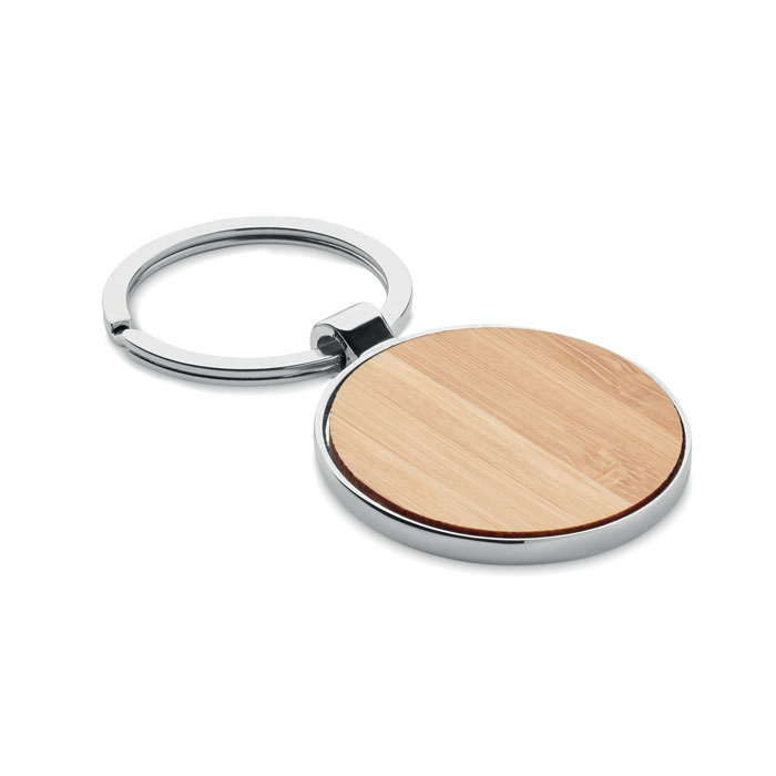 Round key ring metal bamboo-Wood-Tasmania-australia-1 Round key ring metal bamboo-Wood-Tasmania-australia-1