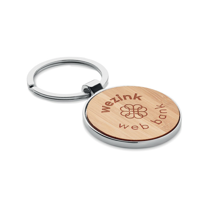 Round key ring metal bamboo-Wood-Tasmania-australia-2 Round key ring metal bamboo-Wood-Tasmania-australia-2