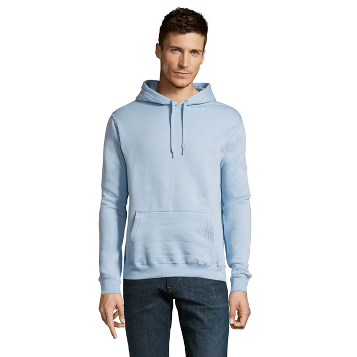 customized-SLAM Unisex Hooded Sweater-SKY BLUE-TASMANIA AUSTRALIA