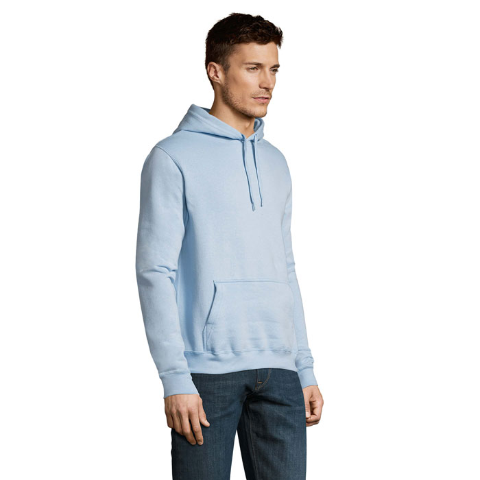 customized-SLAM Unisex Hooded Sweater-SKY BLUE-TASMANIA AUSTRALIA