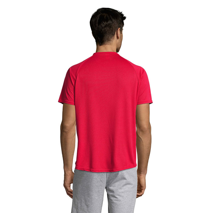 customized-SPORTY MEN T-Shirt-RED-TASMANIA AUSTRALIA