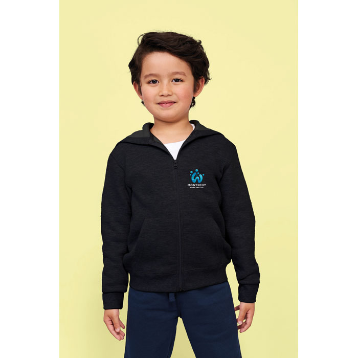 STONE KIDS ZIP HOODIE 260-navy-Tasmania- Australia