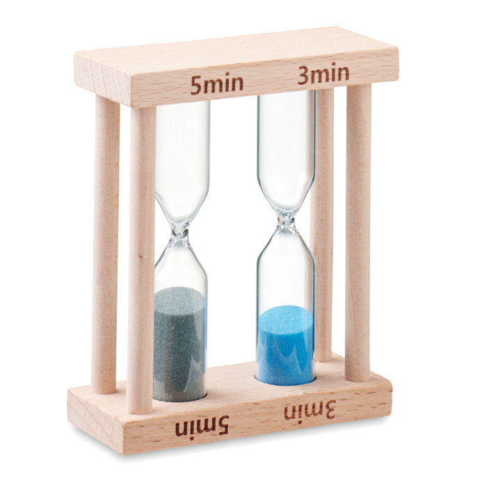 customized-Set of 2 wooden sand timers-Wood-Tasmania-australia