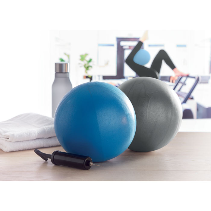 Small Pilates ball with pump-Blue-Tasmania-australia-5 Small Pilates ball with pump-Blue-Tasmania-australia-5