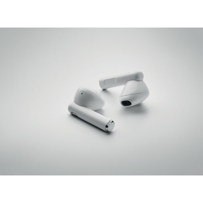 personalized-TWS earbuds with charging base-White-Tasmania-australia