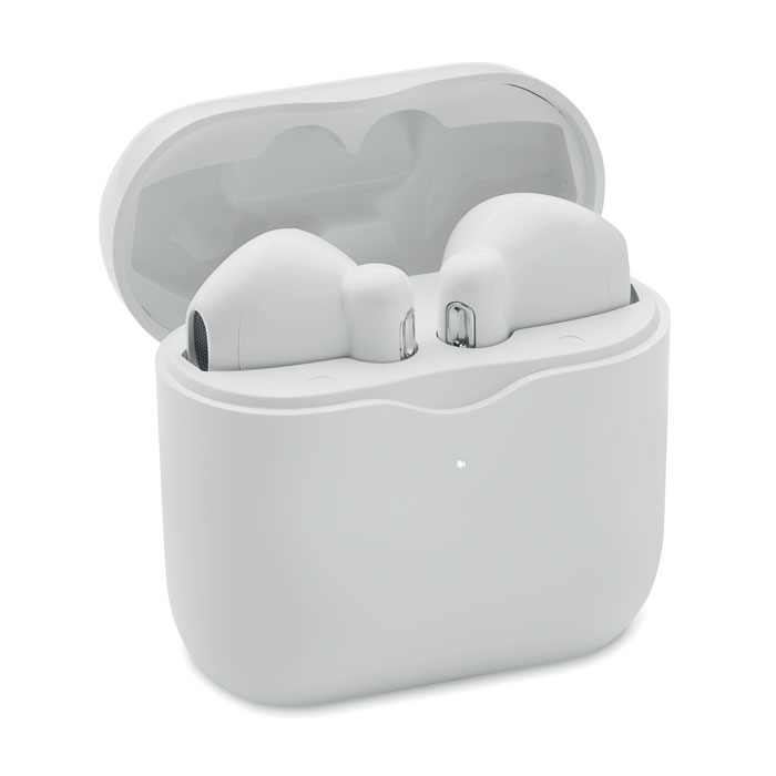 personalized-TWS earbuds with charging base-White-Tasmania-australia