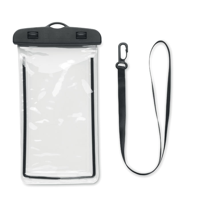 promotional-Waterproof smartphone pouch-Black-Tasmania-australia