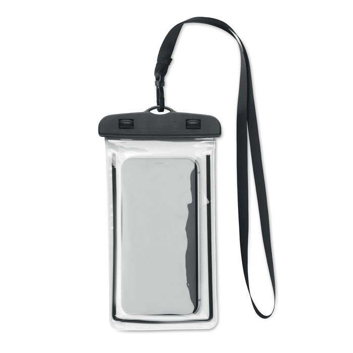 promotional-Waterproof smartphone pouch-Black-Tasmania-australia