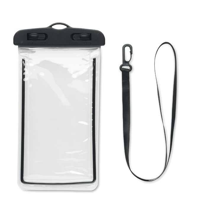promotional-Waterproof smartphone pouch-Black-Tasmania-australia