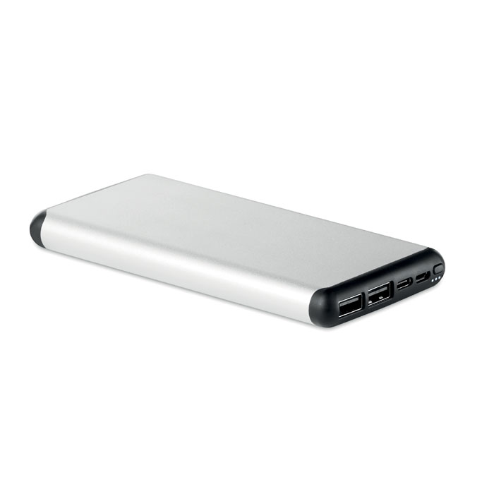 customized-Wireless 10000 mAh Power bank-MATT SILVER-Tasmania-australia