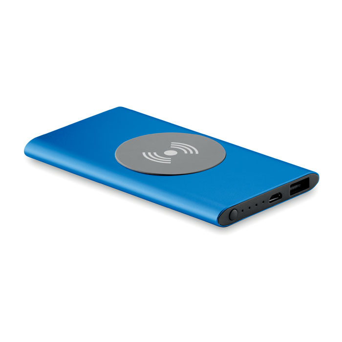 promotional-Wireless Power bank 4000mAh-Royal blue-Tasmania-australia