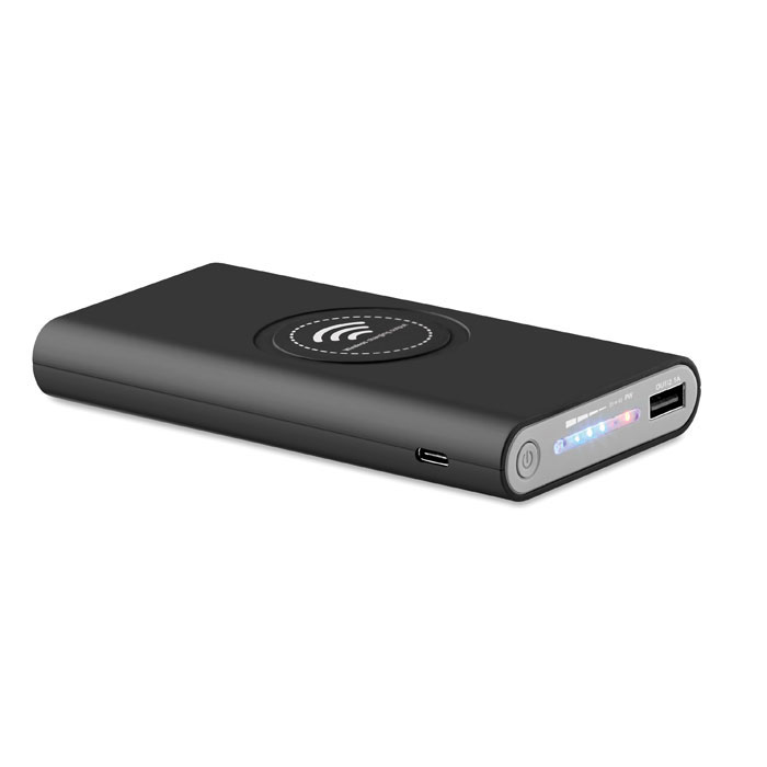 promotional-Wireless power bank Type C-Black-Tasmania-australia