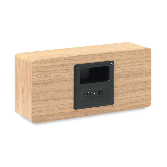 personalized-Wireless speaker 2x3W 400 mAh-Wood-Tasmania-australia