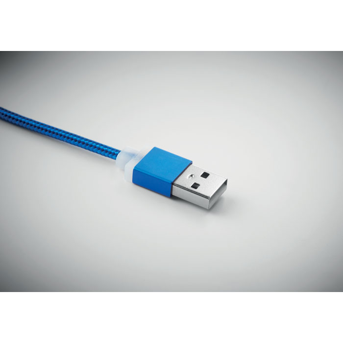 promotional-key ring with USB type C cable-Royal blue-Tasmania-australia