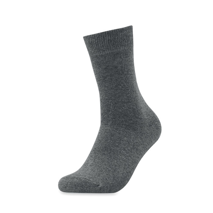 Pair of socks in gift box-STONE GREY-TASMANIA AUSTRALIA-LARGE-1 Pair of socks in gift box-STONE GREY-TASMANIA AUSTRALIA-LARGE-1